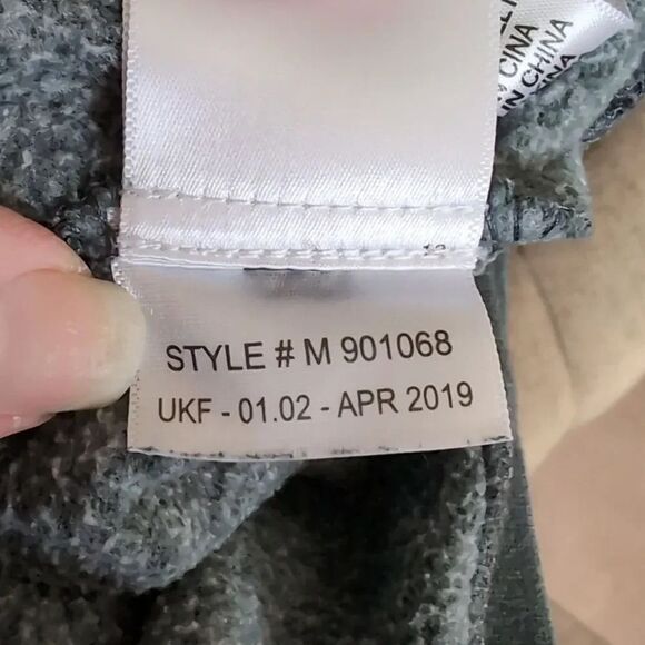 Marmot size Small Gray Blue Hoodie Sweat Shirt with Mountain Logo - Picture 12 of 13